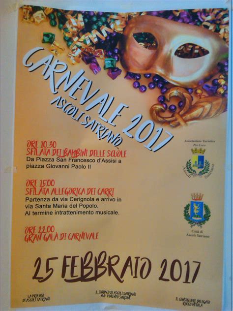 Carnevale Ad Ascoli Satriano Anspi