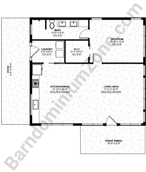 The Best 1 Bedroom Barndominium Floor Plans 2025