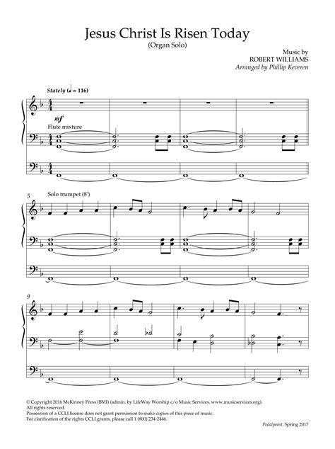 Jesus Christ Is Risen Today Instrumental Lifeway Worship Arr