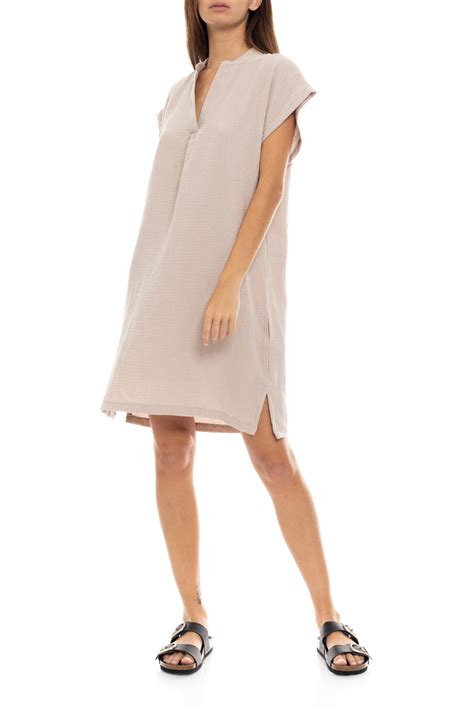 Γυναικείο Νυχτικό Pink Label Mini Αμάνικο Γεωμετρικό Print lingerie shop gr