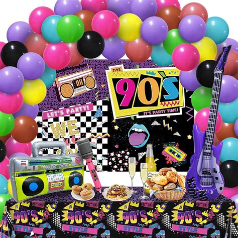 Throw An Unforgettable 90s Party Decorations Tips And Ideas