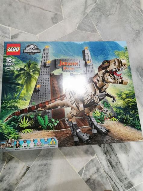 Lego 75936 Jurassic World Jurassic Park T Rex Rampage Lazada