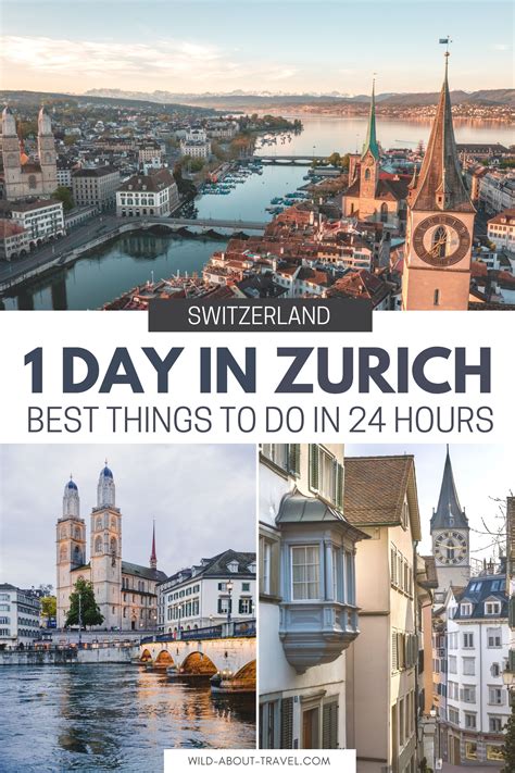 One Day In Zurich Best Things To Do In 24 Hours Europe Travel Tips