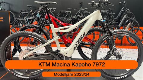 KTM Macina Kapoho 7972 Modelljahr 2023 2024 YouTube