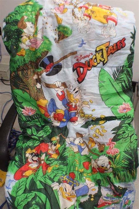 Vintage Ducktales Sleeping Bag Kids 1986 Disney Rare 1945657676