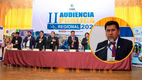 Puno Gobernador Regional Dijo No Estar Satisfecho Al 100 Con La Gestión Regional Radio Onda Azul