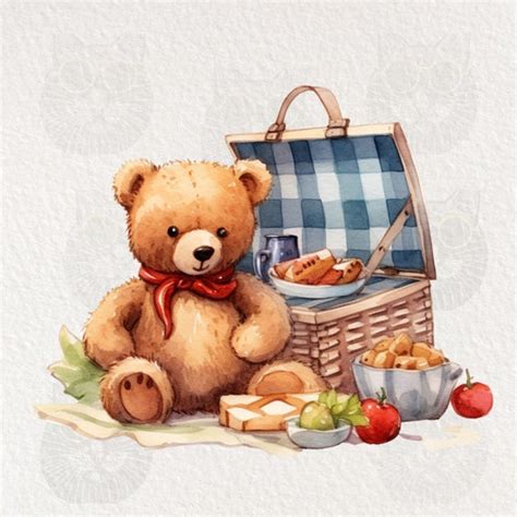 Teddy Bears Picnic Clipart