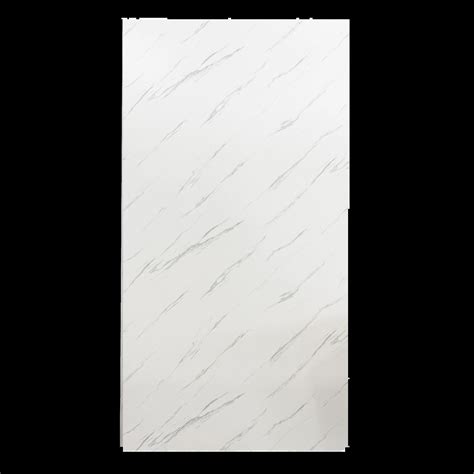 Matt Calacatta Marble Effect PVC Wall Panel 100 X 250 Cm