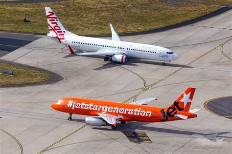 Vh Vgf Jq A320 34r Yssy 2714 Jetstar Australia 459 On Taxi Flickr