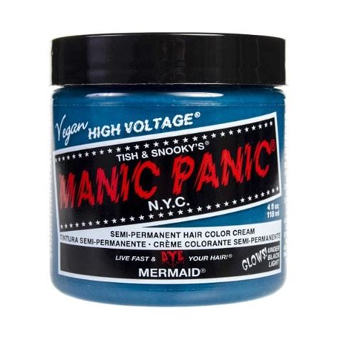 Manic Panic Classic Formula Semi Permanent Hair Color Cream In Mermaid