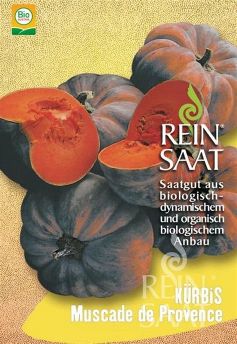 ReinSaat Pumpkin "Muscade de Provence", 1 Package - Bloomling International