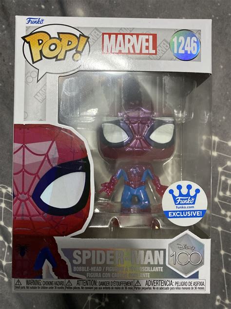 Funko Pop Vinyl Marvel 1246 Spider Man Facet Funko Shop Exclusive