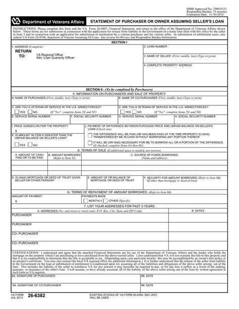 Va Form 26 6382 ≡ Fill Out Printable Pdf Forms Online