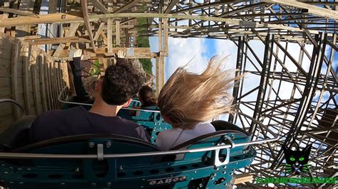 WOODEN COASTER TONNERRE 2 ZEUS ONRIDE PARC ASTERIX FRANCE 2024