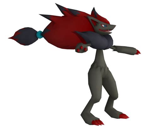 Wii - PokéPark 2: Wonders Beyond - 571 - Zoroark - The Models Resource