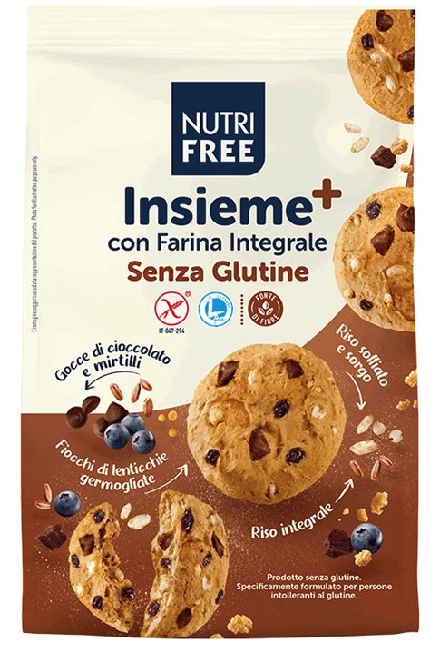 Buoni Veri Con Gocce Di Cioccolato Biscotti Senza Glutine Nutrifree