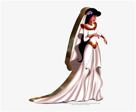 Jasmine Aladdin Wedding Clip Art