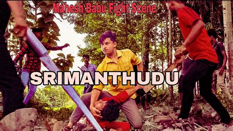 SRIMANTHUDU Movie Scenes Mahesh Babu Best Fight Spoof Movie Fight