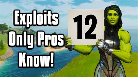 Advanced Tips Tricks That Only Pros Use Fortnite Battle Royale