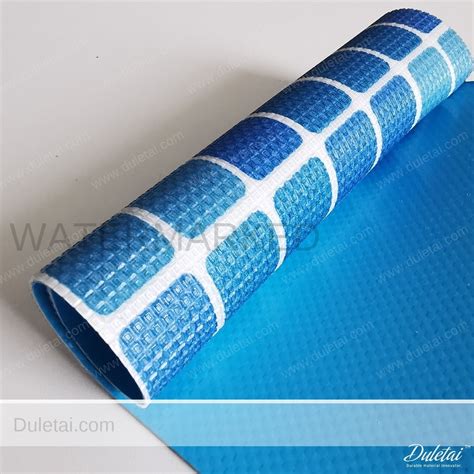 Swimming pool liner Waterproof 0.80mm Above Ground PVC tarpaulin