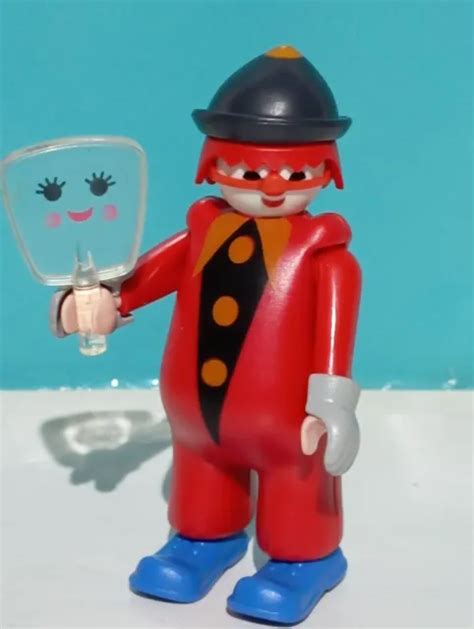 FIGURINE PLAYMOBIL GROS Clown Clowns De Cirque Figurines Musicien