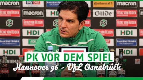 Re Live Pk Vor Dem Spiel Hannover Vfl Osnabr Ck Youtube