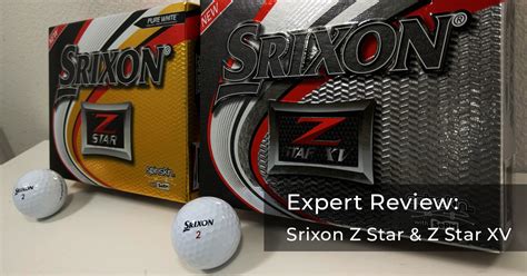 Expert Review: Srixon Z Star & Z Star XV | Golf Discount Blog