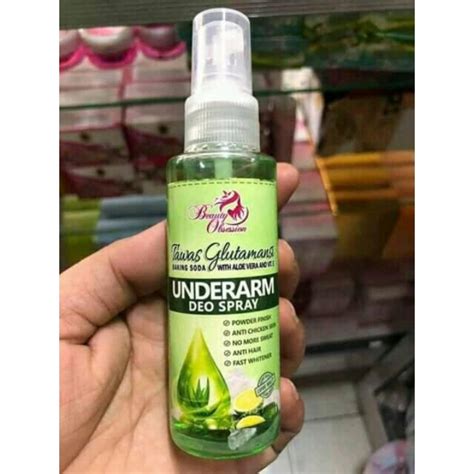 Tawas Glutamansi Underarm Deo Spray 1pc Shopee Philippines