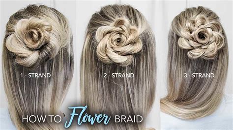 How To Do A Flower Braid