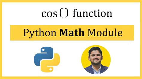 Python Cos Function Math Module Mathematical Functions Youtube