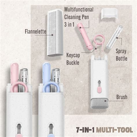 Dust Cleaning Mechanical Keyboard Brush (7 in 1)