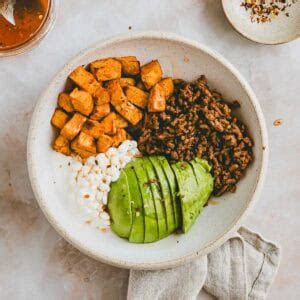 Hot Honey Ground Beef Bowl Aline Made