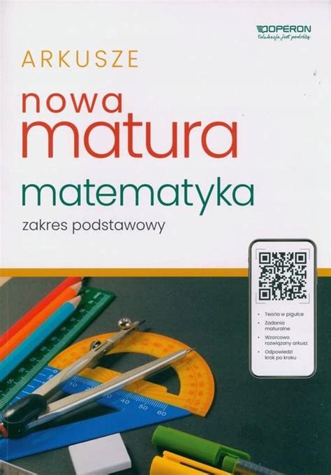 ARKUSZE MATURALNE MATURA 2024 MATEMATYKA 14839339261 Podręcznik