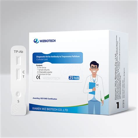 Supply Std Test Treponema Pallidum Antibody Syphilis Rapid Diagnostic