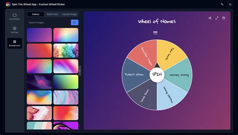 Spin The Wheel App Custom Wheel Picker