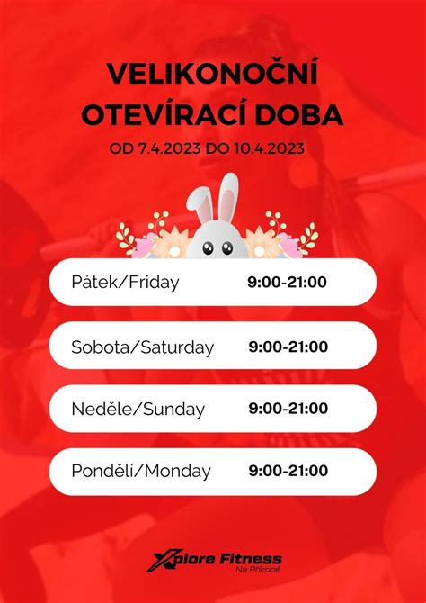 OTEVÍRACÍ DOBA Xplorefitness Praha 1