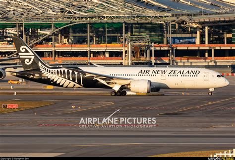 Zk Nzc Air New Zealand Boeing Dreamliner At Seoul Incheon