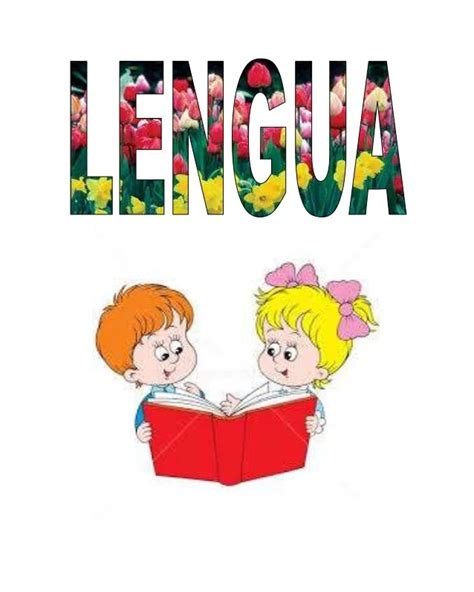 Caratulas De Lengua Y Literatura Dibujos De Ninos