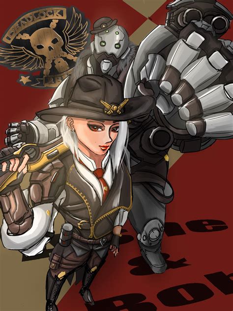 Ashe And Bob Fanart Roverwatch