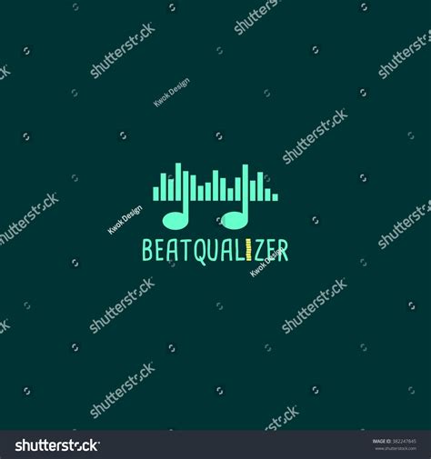 Equalizer Logo Template Design Vector Logo Stock Vector Royalty Free