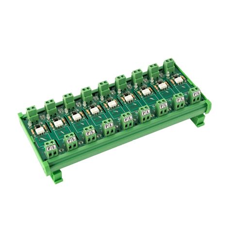 AC SSR Relay Card 8 Channel For Control Panel Input Voltage 240V At