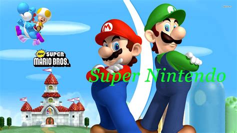 Super Nintendo 16 Bit Super Mario Youtube