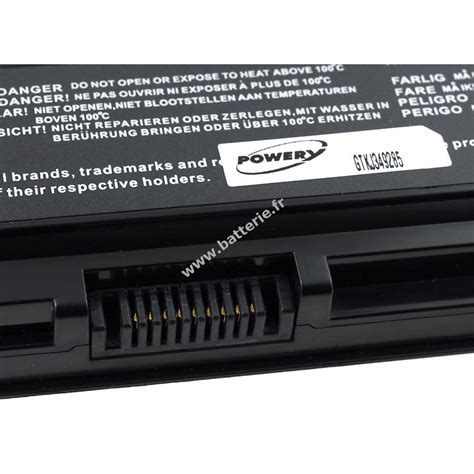 Batterie pour Toshiba Satellite L850 séries Satellite C800 séries