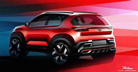 Kia Sonet Images Official Images Of Upcoming Kia SUV Revealed