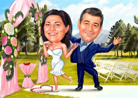 Карикатура за сватба • Art подарък