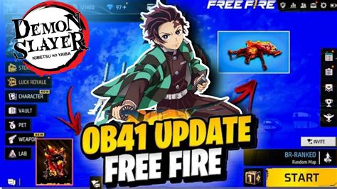 FREE FIRE X DEMON SLAYER FF X DEMON SLAYER RAMPAGE 5 0 EVENT