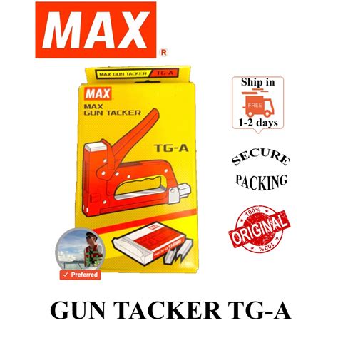 Max Gun Tacker Tga Original Ready Stock Shopee Malaysia