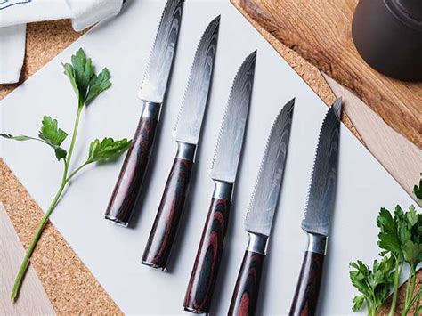 Seido™ Serrated Steak Knives: Set of 5 | Mel Magazine