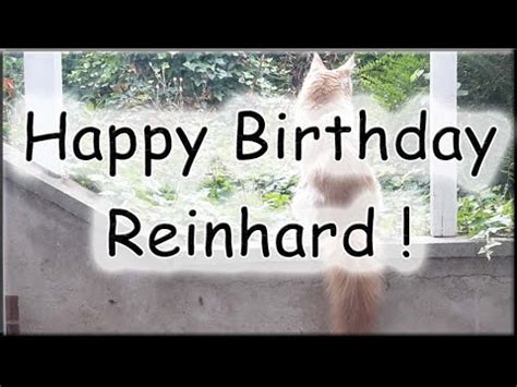 Happy Birthday Reinhard Alles Gute Zum Geburtstag YouTube