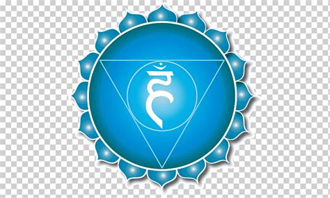 Símbolo vishuddha chakra muladhara tercer ojo chakra diverso azul